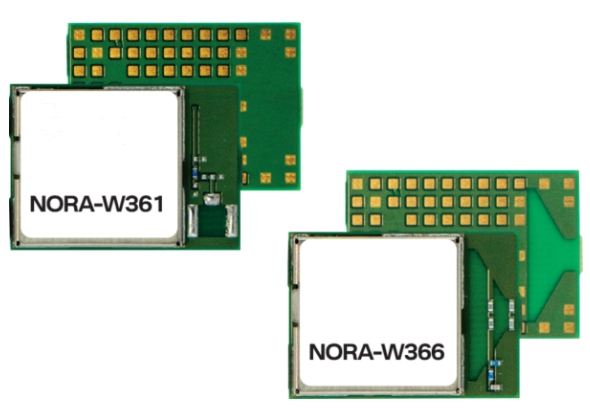 u-blox發(fā)布新款雙頻Wi-Fi藍(lán)牙LE模塊：NORA-W361-00B、NORA-W366-00B